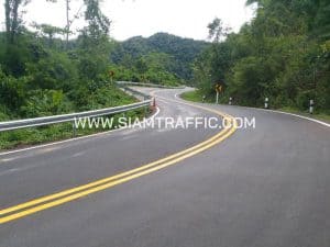 การ์ดเรล ติดตั้งบนอุทยานแห่งชาติดอยภูคา-บ่อเกลือ ปริมาณ 1,744 เมตร