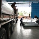 ราวกันตกถนน ทางหลวงหมายเลข 23 ตอนควบคุม 0301 ตอน ห้วยแอ่ง - ร้อยเอ็ด ปริมาณงาน 2,592 เมตร