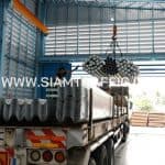 ราวกันอันตราย ทางหลวงหมายเลข 23 ตอนควบคุม 0301 ตอน ห้วยแอ่ง - ร้อยเอ็ด ปริมาณงาน 2,592 เมตร