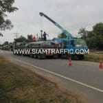 การติดตั้งราวกันอันตรายทางหลวงหมายเลข 23 ตอนควบคุม 0301 ตอน ห้วยแอ่ง - ร้อยเอ็ด ตอน 1 ระหว่าง กม.89+890 - กม.103+715 (เป็นช่วง ๆ) ปริมาณงาน 2,592 เมตร