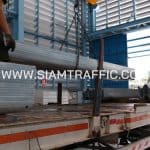 การ์ดเรล ทางหลวงหมายเลข 23 ตอนควบคุม 0301 ตอน ห้วยแอ่ง - ร้อยเอ็ด