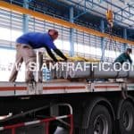 guard rail ปลายทางอำเภองาว จังหวัดแพร่