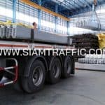 การ์ดเรล กรมทางหลวง ปลายทางอำเภองาว จังหวัดแพร่