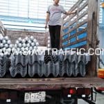 Guard rail ปลายทาง อ.เมืองแพร่ จ.แพร่ Guard rail ปลายทาง อ.เมืองแพร่ จ.แพร่