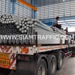 การ์ดเรล กรมทางหลวง อ.งาว จ.แพร่