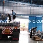 Guard rail ส่งไปที่อำเภองาว จังหวัดแพร่