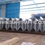 แผ่นการ์ดเรล กรมทางหลวง ส่งไปที่ อ.งาว จ.แพร่