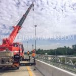 ป้าย overhead ติดตั้งที่จังหวัดชลบุรี