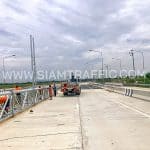 ป้ายมอเตอร์เวย์ ติดตั้งทางหลวงพิเศษหมายเลข 7 ตอน พัทยา - มาบตาพุด ระหว่าง กม.117+000 - กม.152+781 ด้านซ้ายทางและขวาทาง (เป็นช่วง ๆ) ปริมาณงานรวม 886.45 ตารางเมตร