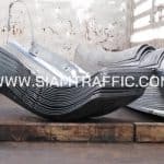 แผ่นปลายปิดหัว-ท้ายการ์ดเรล ปลายทางแหลมฉบัง จังหวัดชลบุรี