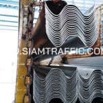 Guard rail ถนนหลวงแพ่ง แขวงทับยาว เขตลาดกระบัง กรุงเทพมหานคร Guard rail ถนนหลวงแพ่ง แขวงทับยาว เขตลาดกระบัง กรุงเทพมหานคร
