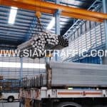 การ์ดเรล กรมทางหลวง ปลายทาง ถ.ราชวิถี ต.คลองกระแซง อ.เมืองเพชรบุรี จ.เพชรบุรี