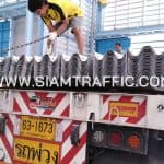 การ์ดเรล กรมทางหลวง ปลายทางแขวงทางหลวงเพชรบุรี