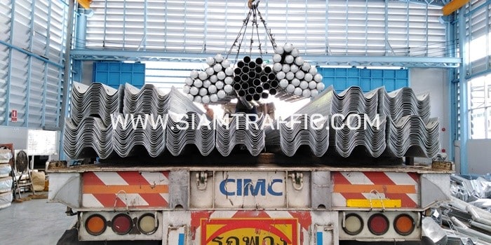 Guardrail กรมทางหลวง DWG.NO.RS-603-606 แขวงทางหลวงเชียงรายที่ 2